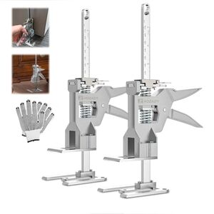 Labor Saving Arm Jack 2 Pack 440LBS Capacity Furniture Jack Lifting‎ Tool Steel